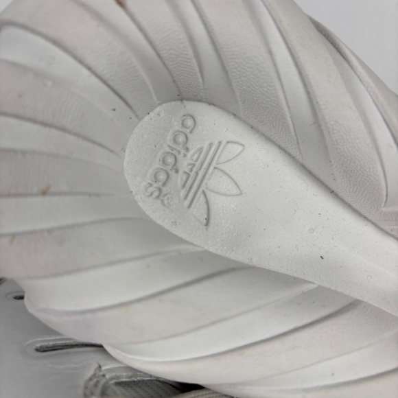 Adidas Tubular Doom hi top in white and Black men’s 6.5 - Picture 6 of 11